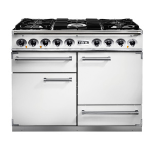 Falcon 1092 Deluxe Range cooker Electric Gas White