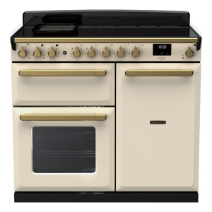 Rangemaster Estel Deluxe 100cm Induction Pale Cream/Antique Brass