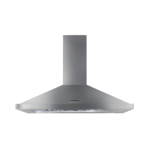 Rangemaster 90cm Chimney Hood Stainless Steel/chrome & Badge