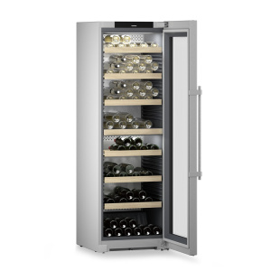 Liebherr WPsd 5252 Thermoelectric wine cooler Freestanding Silver 155 bottle(s)
