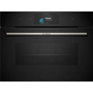 Bosch Serie 8 CSG7584B1 steam oven Medium Black Touch