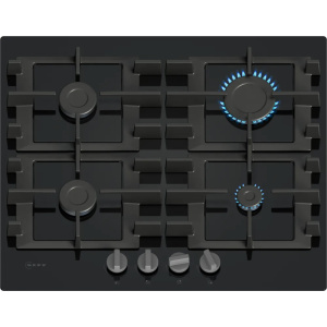 Neff T26NKP4S0 hob Black Built-in 60 cm Gas 4 zone(s)