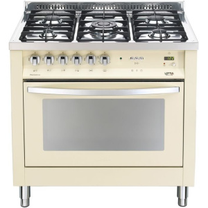 Lofra PBIG96MFT/C Freestanding cooker Electric Gas Beige