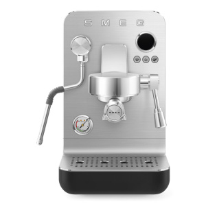 Smeg Collezione Espresso Coffee Machine EMC02BLMUK Black
