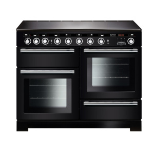 Rangemaster Encore Deluxe 110 Range cooker Electric Zone induction hob Black