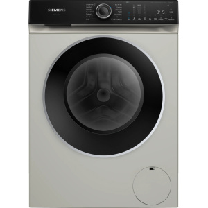 Siemens iQ500 WG56H2AXGB washing machine Front-load 10 kg 1600 RPM Silver, Stainless steel