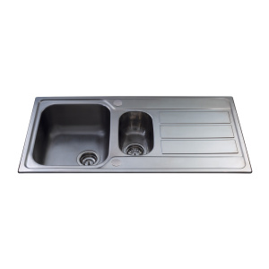 CDA KA52SS kitchen sink Top-mounted sink Rectangular Stainless steel