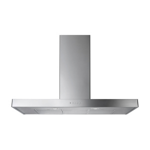 Rangemaster UHDF90SS cooker hood Wall-mounted Stainless steel 610 m³/h