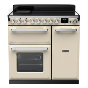 Rangemaster Estel Deluxe 90cm Induction Pale Cream/Chrome