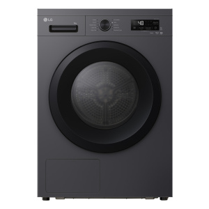 LG RHX1009NMK tumble dryer Freestanding Front-load 9 kg Grey