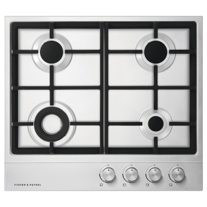 Fisher & Paykel CG604DLPX1 hob Stainless steel Built-in 60 cm Gas 4 zone(s)