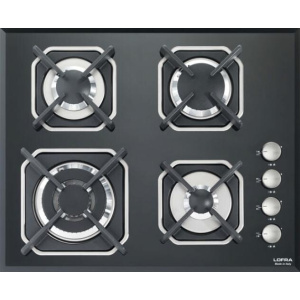 Lofra HGN6H0 Black Built-in 60 cm Gas 4 zone(s)