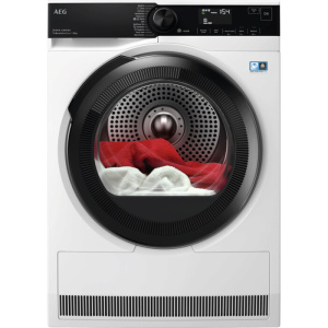 AEG Series 8000 TR848A4B2 tumble dryer Freestanding Front-load 8 kg Black, White