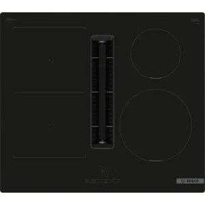 Bosch Serie 4 PVS611B16E hob Black Built-in 59.2 cm Zone induction hob 4 zone(s) Built-in hood