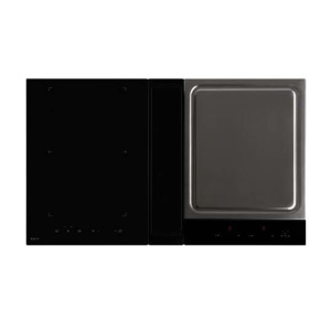 NOVY 40006 hob Black Built-in 87 cm Zone induction hob 4 zone(s) Built-in hood