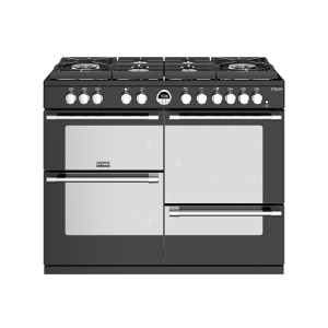 Stoves Sterling Deluxe S1100DF GTG Freestanding cooker Electric Gas Black