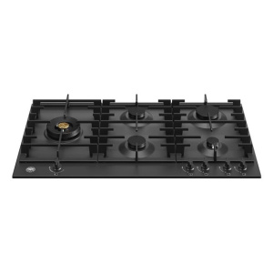 Bertazzoni P905LMODNE hob Black Built-in 90 cm Gas 5 zone(s)