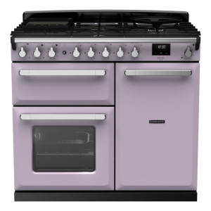 Rangemaster Estel Deluxe 100cm Dual Fuel Heather/Chrome