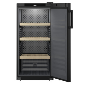 Liebherr WSbl 4201 Thermoelectric wine cooler Freestanding Black 141 bottle(s)