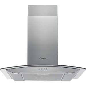 Indesit IHGC 6.5 LM X Wall-mounted Stainless steel 432 m³/h