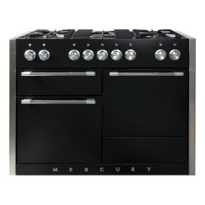 Mercury MCY1200DFLQ cooker Range cooker Electric Gas Black