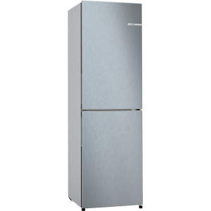 Bosch Serie 2 KGN27NLEAG fridge-freezer Freestanding 255 L Stainless steel