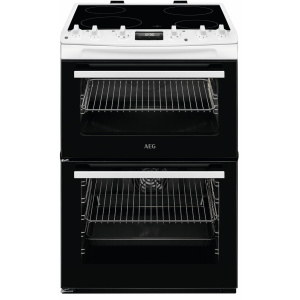 AEG CCX6540ACW cooker Freestanding cooker Electric Ceramic hob White
