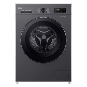 LG F4X1009NMK washing machine Front-load 9 kg 1310 RPM Grey