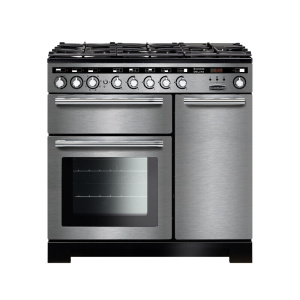 Rangemaster Encore Deluxe 90 Range cooker Electric Gas Stainless steel