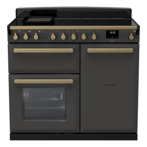 Rangemaster Estel Deluxe 100cm Induction Slate/Antique Brass