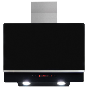 Amica AEA60BL cooker hood Black, Stainless steel 350 m³/h