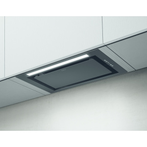 Elica LANE-60-BLK cooker hood Built-in Black 650 m³/h