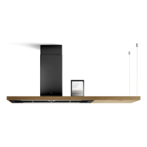 Elica Bio Island Black, Wood 680 m³/h