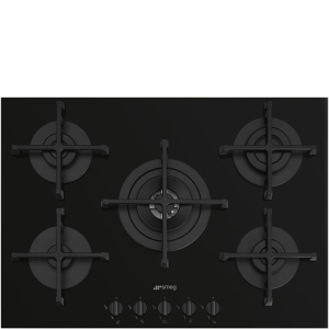 Smeg Cucina Hob PV275B Black