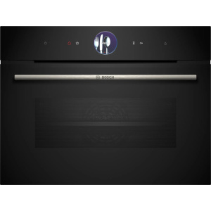 Bosch Serie 8 CSG7361B1 steam oven Medium Black Touch