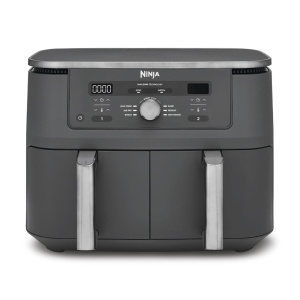 Ninja DZ400UK fryer Double 9.5 L 2470 W Hot air fryer Grey