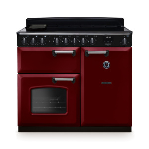 Rangemaster Classic Deluxe 100cm Induction Bordeaux/Chrome