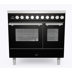 Ilve PDI096WE3BK cooker Range cooker Electric Zone induction hob Black
