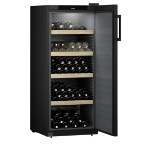 Liebherr WSbl 4601-20 Freestanding Anthracite, Black 166 bottle(s)