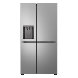 LG NatureFRESH GSLC40PYPE American Style Fridge Freezer - Prime Silver - E Rated