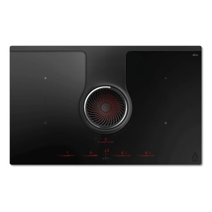 Elica NT-HP-EVO NikolaTesla One HP EVO BL/A/83 Black Built-in 83 cm Zone induction hob 4 zone(s) Built-in hood