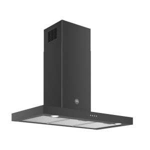 Bertazzoni KT100P1NEV cooker hood Wall-mounted Black 710 m³/h