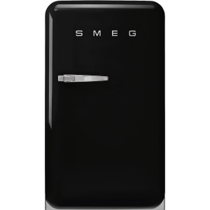 Smeg FAB10RBL6 combi-fridge Freestanding 122 L Black