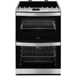 AEG CIB6734ACM 948904350 cooker Freestanding cooker Electric Zone induction hob Stainless steel