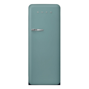 Smeg FAB28RDEG6 combi-fridge Freestanding 270 L Green