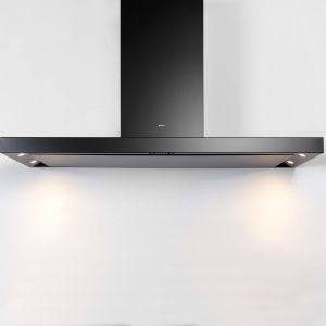 NOVY 7612 cooker hood Wall-mounted Black 631 m³/h