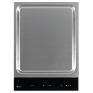 NOVY Teppan Yaki Black, Stainless steel Built-in Zone induction hob 2 zone(s)
