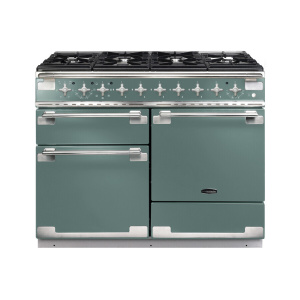 Rangemaster Elise 110 Dual Fuel Range cooker Electric Gas Green