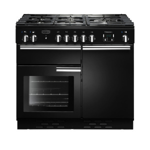 Rangemaster Professional+ 100 Range cooker Gas Black