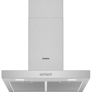 Siemens iQ100 LC64BBC50B cooker hood Wall-mounted Stainless steel 365 m³/h